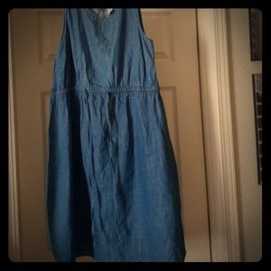 Old navy maternity denim dress